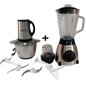 Hachoir Électrique, 0.6L Bol En Verre Grinder Pour La Viande, Les