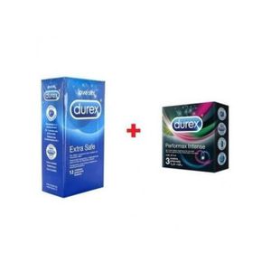 Durex Extra Safe et Performax intense - 12+3= 15 préservatifs original