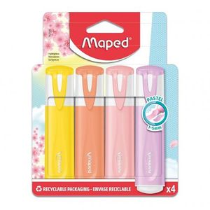 MAPED Equerre en plastique Twist'n'Flex 60° 15cm rose pas cher