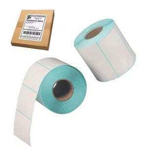 3 Rouleaux d'Étiquettes d'Expédition Thermiques Auto-Adhésives pour Imprimantes d'Étiquettes (Compatibles Fret et Colis)
