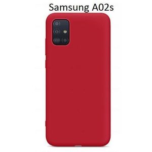 Spigen Pochette Silicone Rouge pour Samsung A02s Rouge - très bon qualité