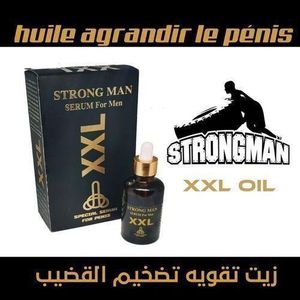 Strong Man XXL Huile Essentielle Plus Gros Plus Longue Retard Produits Pour Hommes 30ml