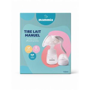 mammia Tire lait manuel  – Confort naturel, efficacité garantie