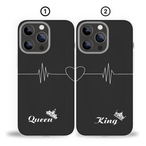 Pack King & Queen - Coque DUO - Compatible avec 13 Pro