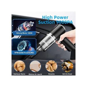 aspirateur de voiture sans fil, aspirateur à main sans fil