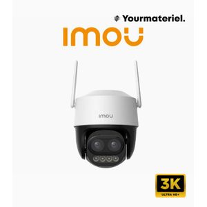 imou Caméra Cruiser Z 5MP 3K WiFi 6 – Zoom Hybride 12X – PTZ 360° – IPC-S7DP-5M0WEZ