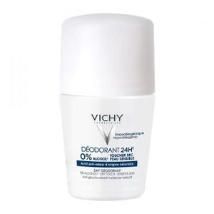 Vichy Déodorant à Bille Minéral 24hr² Dry Touch pour Peau Sensible 50ml