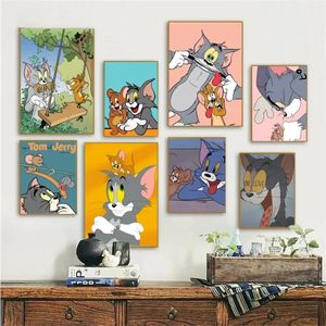 8 Poster A5 Classic Anime Tom And Jerry Poster
