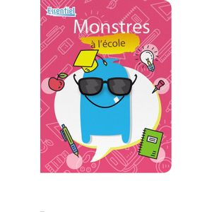 Cahier spirale plastifié 120P petits carreaux grand format A4 KOUTOUBIA