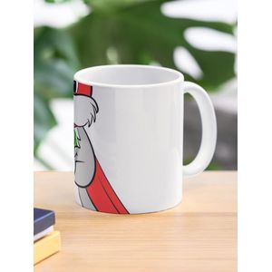 Lapin super héros avec un Carrott Mug classique