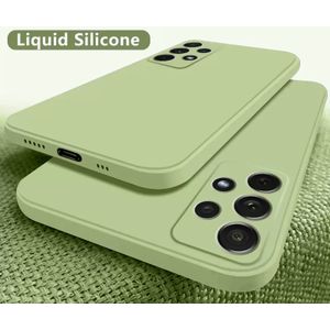 Pochette Mate Samsung A72 silicone Dane vert Pistache 