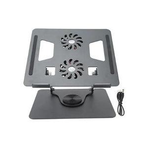 Support Laptop Aluminium YL-906 Rotatif 360° - Rehausseur PC Portable Design Bureau et Gaming