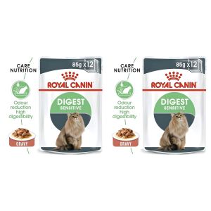 Royal Canin Alimentation Humide Pour Chat - Digeste Sensitive - Haute Digestibilité - 85g x 12