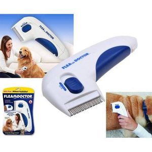 Flea Doctor Peigne à puces électrique pour Chien Chats Brosse de Nettoyage