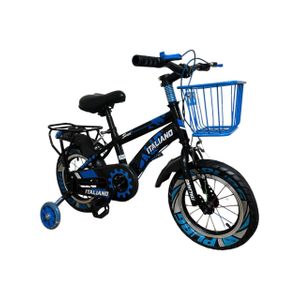 Vélo enfat 12 pouces - Bicyclette en acier de 3 à 7 ans Bleu