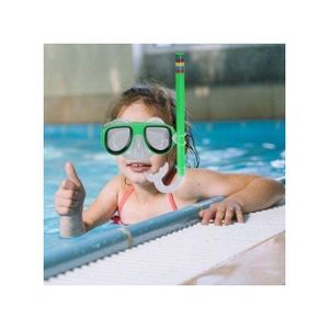 Lunettes de Natation et Tuba Anti-Buée – Kit pour Jeunes Plongeurs