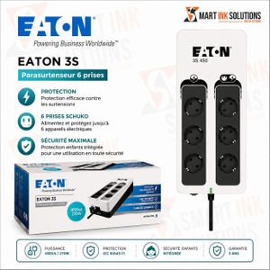 Eaton Onduleur Off-line 3S450D - 450VA / 270W - 6 prises 220V  