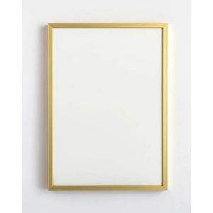 Cadre photo en aluminium doré (30x40 cm)