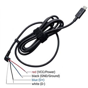 Câble de remplacement 4 broches pour chargeur Type-C 45W/65W/90W