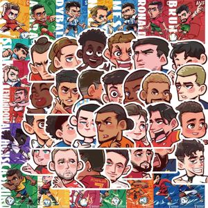 Stickers Soccer Star Football Scrapbook Diy Kawai Cute Cartoon Anime 30Pcs