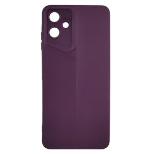 Pochette silicone pour Samsung A06 Violet foncé 