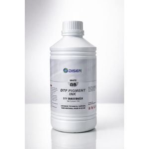 Disen Encre DTF Premium Disen 1L - BLANC (White) - Haute Opacité - Spécial Têtes Epson i3200 / XP600 / DX5
