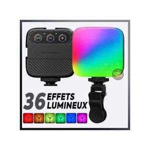 Éclairez vos Moments avec Style grâce à cette Lampe RGB Clip