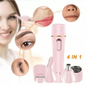 Épilateur électrique rechargeable, doux et sans douleur pour les zones sensibles.