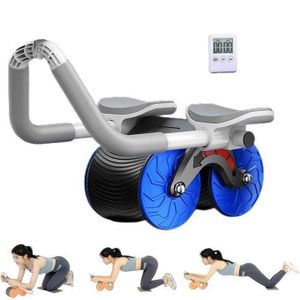 Vélo abdominal, entraînement abdominal, rebound automatique, pour hommes et femmes, équipement de fitness à la maison
