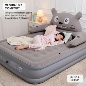 Confort et fun réunis : adoptez ce lit gonflable unique