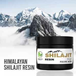 راتنج شيلاجيت نقي من جبال الهيمالايا 50 غرام / مكمل شيلاجيت يحتوي على العديد من المعادن وحمض الفولفيك. راتنج شيلاجيت نقي من جبال الهيمالايا لدعم المناعة، وزيادة الطاقة والقدرة على التحمل بشكل طبيعي.