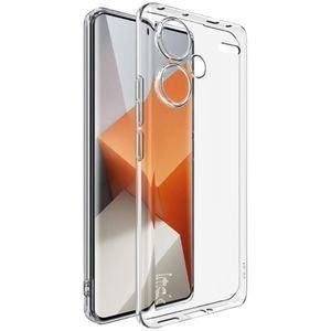 Case Pochette Souple Liquid Silicone liquid pour Xiaomi Redmi Note 13 pro plus- transparent