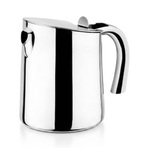 Bra Bella Series Pichet à Lait 250 ml en Acier Inoxydable 18/10 Poli Miroir, Pot à Lait Barista avec Bec Verseur Précis, Mousseur pour Cappuccino, Latte Art, Qualité Professionnelle