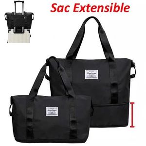 Sac de voyage extensible Sac de rangement Sport Sac Femme et Homme sac pliable + Poches