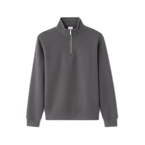 Celio Sweat regular col camionneur uni - GREY DEEP