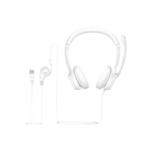 Logitech Casque HEADSET - H390 USB Computer Headset - OFF-WHITE - USB