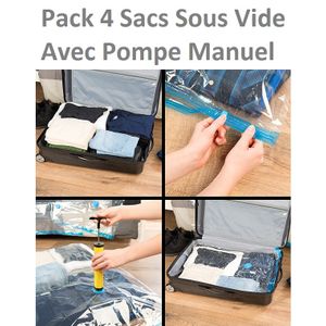 Lot de 2 sacs de rangement sous vide Raviday sur marjanemall aux meilleurs  prix au Maroc