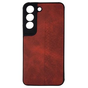 Pochette silicone pour Samsung S22 Rouge