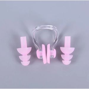 PEALOVCOM 6 PCS Pince Nez Natation en Silicone Pinces à Nez