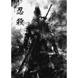 Fanart sekiro   Poster Chambre Haute Qualité