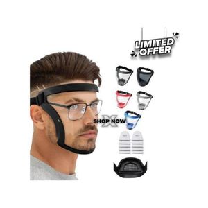 Bouclier facial de Protection Transparent, masque de Protection de travail