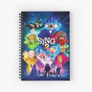 Sing 2 (2021) Spiral Notebook Bloc note