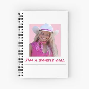 I'M  A BARBIE GIRL Spiral Notebook - Bloc note