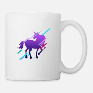 colorful unicorn Mug, Haut Qualité , كأس ,كوب مخصص ,هدية عيد ميلاد