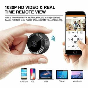 Mini caméra Espion cachée HD 1080p sans Fil avec Vision Nocturne, détection  de Mouvement, caméra de Surveillance WiFi, caméra de Surveillance pour  intérieur et extérieur