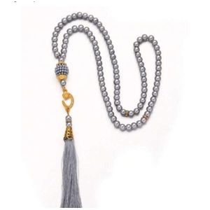 Generic Xim Musulman Tasbih 99 Chapelet Perles Islam Prière Dhikr cadeaux Umrah Hajj, décor ,Ramadan Mubarak