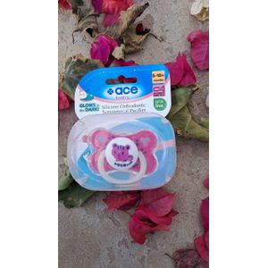 Ace Baby 1 Sucette  5-18 mois ROSE