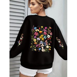 Grande Taille - Grande Taille - Sweat à Col Rond Floral