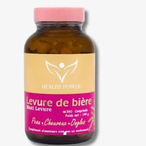 Health Power LEVURE DE BIÈRE – 360 COMPRIMÉS
