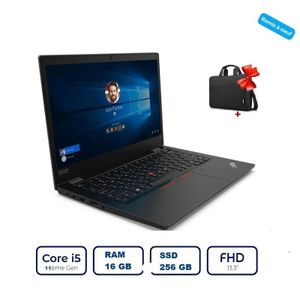 Lenovo pc portable ThinkPad L13 - i5-1135G7 11ème Gen RAM 16GB SSD 256GB - Remis a neuf